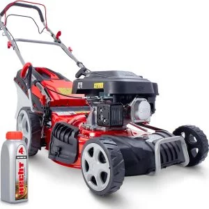 HECHT 5IN1 Rasenmäher Benzin Für Flächen bis 1000 m²