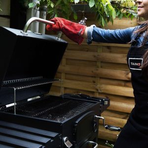 TAINO HERO XL BBQ Smoker GRILLWAGEN Holzkohle Grill