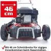 HECHT 5IN1 Rasenmäher Benzin Für Flächen bis 1000 m²