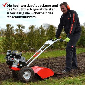 HECHT Benzin-Gartenfräse Motorhacke 4,3 kW