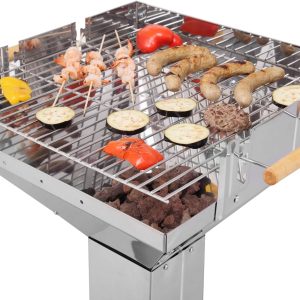 tepro Holzkohle-Säulengrill Vista (Trichtergrill)