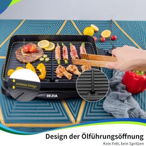 Elektrogrill Tischgrill Für Balkon 1500W