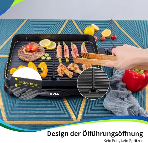 Elektrogrill Tischgrill Für Balkon 1500W