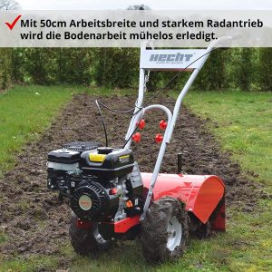 HECHT Benzin-Gartenfräse Motorhacke 4,3 kW