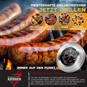 KESSER® Grill Grillwagen XL Holzkohlegrill mit Deckel