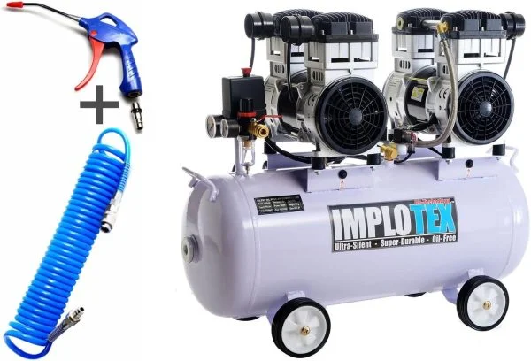 IMPLOTEX 3000W 4PS Silent Flüsterkompressor 65dB