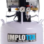 IMPLOTEX 850W Silent Flüsterkompressor Druckluftkompressor 55dB leise ölfrei Kompressor (850W 30 Liter ohne Zubehör)