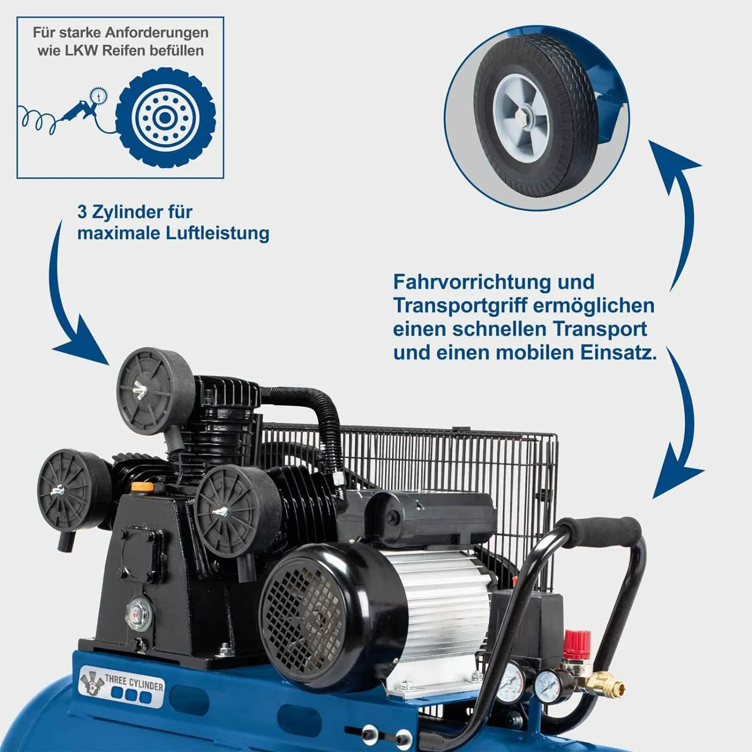 Scheppach Druckluft Kompressor HC550TC