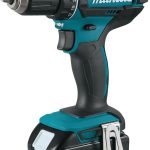 Makita DDF482RFJ Akku-Bohrschrauber 18V / 3,0 Ah, 2 Akkus + Ladegerät im MAKPAC Schwarz, Blau