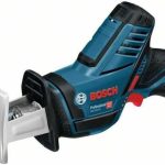 Bosch Professional 12V System Akku Säbelsäge GSA 12V-14 (Schnitttiefe Holz/Metallprofile: 65/50mm, inkl. 2 Sägeblätter, L-BOXX, ohne Akku/ Ladegerät)