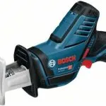 Bosch Professional 12V System Akku Säbelsäge GSA 12V-14 (Schnitttiefe Holz/Metallprofile: 65/50mm, inkl. 2 Sägeblätter, L-BOXX, ohne Akku/ Ladegerät)