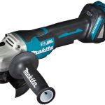 Makita DGA517Z Akku-Winkelschleifer 18 V mit Paddleschalter (ohne Akku, ohne Ladegerät), Bunt