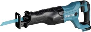 Makita DJR186ZK Akku-Reciprosäge 18 V (ohne Akku, ohne Ladegerät), Türkis;schwarz, ohne Ladgerät im Transportkoffer