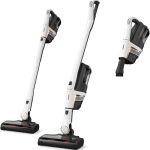 Miele Triflex HX2 Racer – Akku-Staubsauger ohne Beutel mit 3in1-Design und 2 x 60 Minuten Laufzeit – Lotosweiß