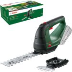 Bosch Akku Grasschere AdvancedShear 18V-10 (ohne Akku, 18-Volt-System, schneidet bis zu 85 m² pro Akkuladung, mit Strauch- und Grasscherenmesser, im Karton)