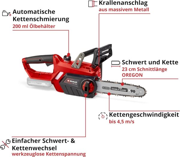 Einhell Akku-Kettensäge GE-LC 18/25