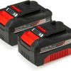 Original Einhell Akku PXC-Twinpack 4,0 Ah Power X-Change