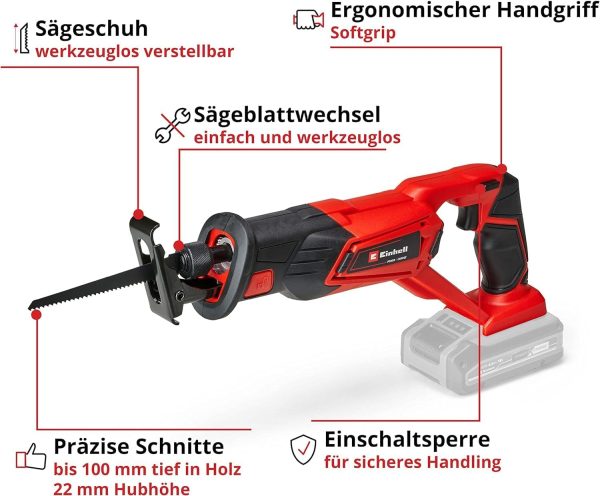 Einhell Akku-Universalsäge TE-AP 18/22