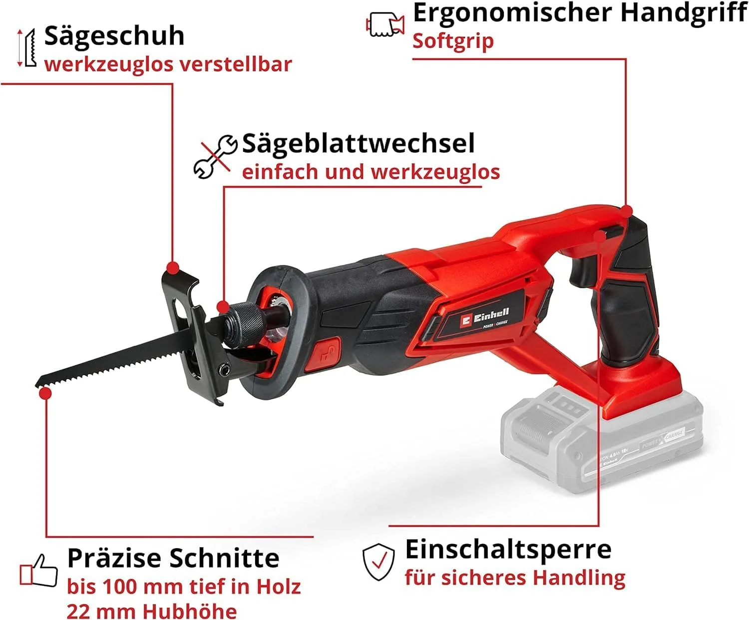 Einhell Akku-Universalsäge TE-AP 18/22