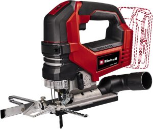 Einhell Professional Akku-Stichsäge TP-JS 18/135 Li BL Power X-Change (18 V, 135 mm Schnitttiefe in Holz, 26 mm Hubhöhe, Brushless, inkl. Sägeblatt, ohne Akku)