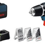 Bosch Professional 12V System Akku Bohrschrauber GSR 12V-15 (inkl. 39 tlg. Zubehörset, 2.0Ah Akku, 4.0Ah Akku, Ladegerät GAL 12V-20, Werkzeugtasche)