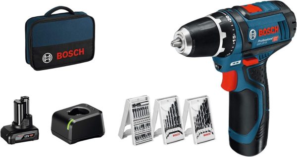 Bosch Professional 12V System Akku Bohrschrauber GSR 12V-15