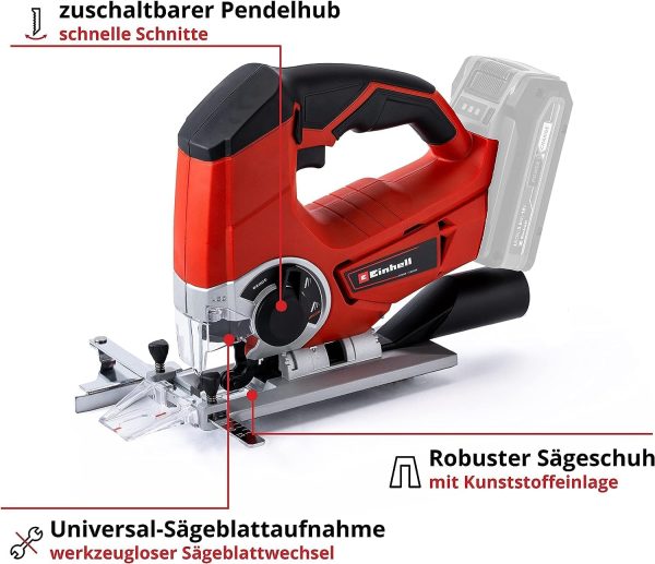 Einhell Akku-Stichsäge TE-JS 18/80