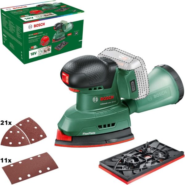 Bosch Akku-Schleifer UniversalSander 18V-10