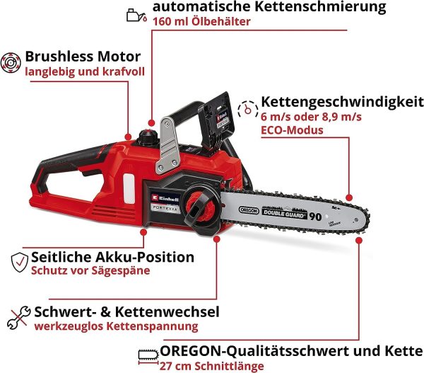 Einhell Akku-Kettensäge FORTEXXA 18/30