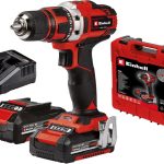 Einhell Akku-Bohrschrauber TE-CD 18/40 Li (2x1,5 Ah) Power X-Change (Lithium-Ionen, 40 Nm, 2-Gang-Getriebe, Drehzahl-Elektronik, LED, inkl. 2x 1,5 Ah PXC-Akkus und Ladegerät)