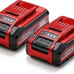 Original Einhell 4 Ah Power X-Change Plus Akku (18 V, Li-Ion, universell verwendbar für alle PXC-Geräte, Ladestandskontrolle, Twin-Pack, inkl. 2X 4 Ah Akkus, ohne Ladegerät)