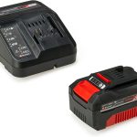 Original Einhell Starter Kit 4,0 Ah Akku und Ladegerät Power X-Change (Li-Ion, 18 V, 75 min Ladezeit, passend für alle Power X-Change Geräte) 1er Pack