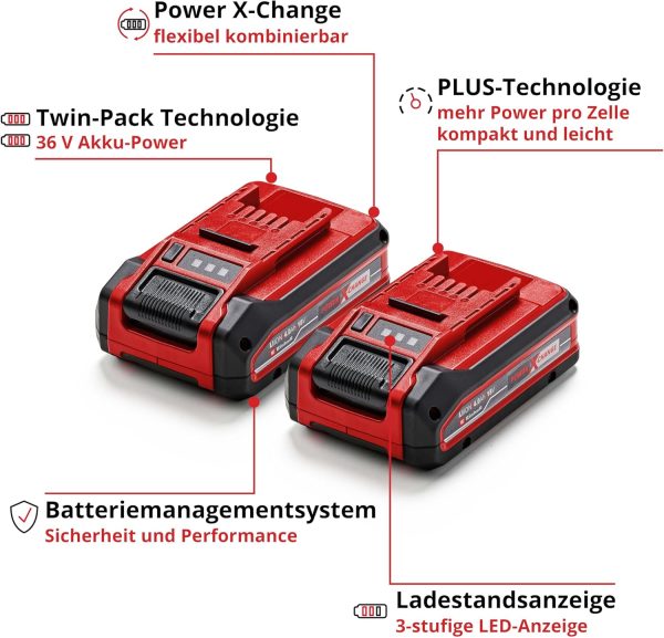 Original Einhell 4 Ah Power X-Change Plus Akku