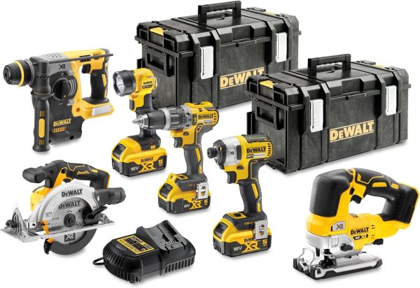 DEWALT 18 V bürstenloses 6-teiliges Set