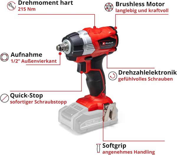 Einhell Professional Akku Schlagschrauber TP-CW 18