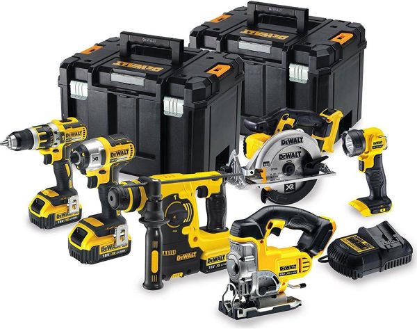 Dewalt DCK699M3T 6Tlg. Akku-Kombi-Set 3x 4,0Ah 18V