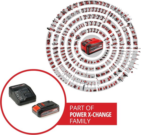 Original Einhell Starter Kit 2,5 Ah Akku und Ladegerät Power X-Change