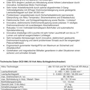 Dewalt DCK856P4-QW Akku Combopack, 18 V / 5 Ah (8-tlg.)