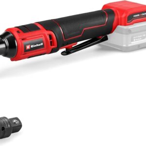 Einhell Akku-Ratschenschrauber TE-RW 18/60 Li-Solo Power X-Change (18 V, 60 Nm, 3/8"-Werkzeugaufnahme, Rechts-/Linkslauf, LED-Licht, inkl. 1/2"-Adapter, ohne Akku)