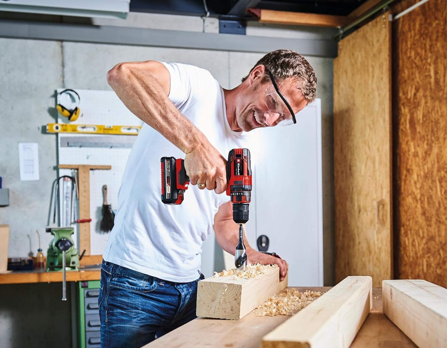 Einhell Akkuschrauber TC-CD 18/35 Li-Solo Power X-Change (Li-Ion, 18 V, 550 min.-1, 35 Nm, 10 mm Bohrfutter, ohne Akku und Ladegerät) – Bild 4