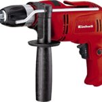 Einhell Schlagbohrmaschine TC-ID 650 E (650 W, Bohrleistung Ø Holz 25 mm, Beton 13mm, Metall 10 mm, Metall-Tiefenanschlag, Gürtelhaken)