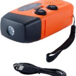 Solarradio, Survival-Handkurbel-Dynamo, AM/FM-Notwetterradio, Für Den Haushalt Und Outdoor-Camping, Wandern.
