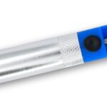 BIGtec Entlötsaugpumpe antistatisch Entlötpumpe Pumpe Lötabsauger Sauger Lötzinn Absaugpumpe Entlöten Auslöten Löten Löthilfe Teflonspitze Leichtmetall