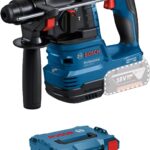 Bosch Professional 18V System Akku Bohrhammer GBH 18V-22 (mit SDS plus, KickBack Control und Vibration Control, inkl. L-BOXX, ohne Akku/ Ladegerät)