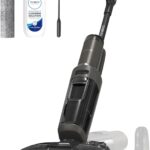 Tineco Floor ONE i6 Stretch Nass Trockensauger, 180° Lay-Flat Nasssauger, 20kPa Saugkraft, 85 °C Heißluft-Trocknung, 40 Min Laufzeit, Beidseitige Reinigung, Anti-Tangle staubsauger für Tierhaare