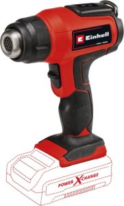 Einhell Akku-Heißluftpistole TE-HA 18 Li - Solo Power X-Change (Li-ion, 18V, 2 Temperaturstufen, inkl. Reduzier-, Breitstrahl-, Reflektordüse, ohne Akku und Ladegerät)