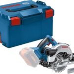 Bosch Professional 18V System Akku Kreissäge GKS 18V-57 G (Sägeblatt-Ø: 165mm, Schnitttiefe: 57 mm, inkl. L-BOXX, ohne Akku/ Ladegerät)