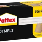 Pattex Hotmelt Sticks zum Nachfüllen, Klebesticks für die Heißklebepistole mit extrem hoher Transparenz, zum Basteln, Dekorieren und Reparieren, 50 Stück
