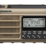 Sangean MMR-99 Multifunktionales Notfallradio mit Handkurbel, FM-RDS, Bluetooth, LED-Taschenlampe und IP55-Zertifizierung, Ideal für Outdoor, Camping und Notfälle, Desert Tan