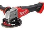 Milwaukeee FSAG125X-0X M18 Fuel Winkelfräser 125 mm mit Schiebeschalter, rot, 0